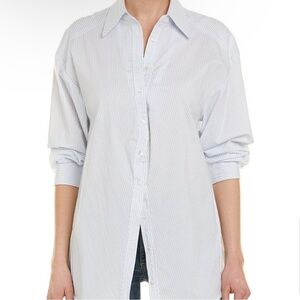 McGuire Wear This Way Striped Shirt Long Button Down  Sleeve Small